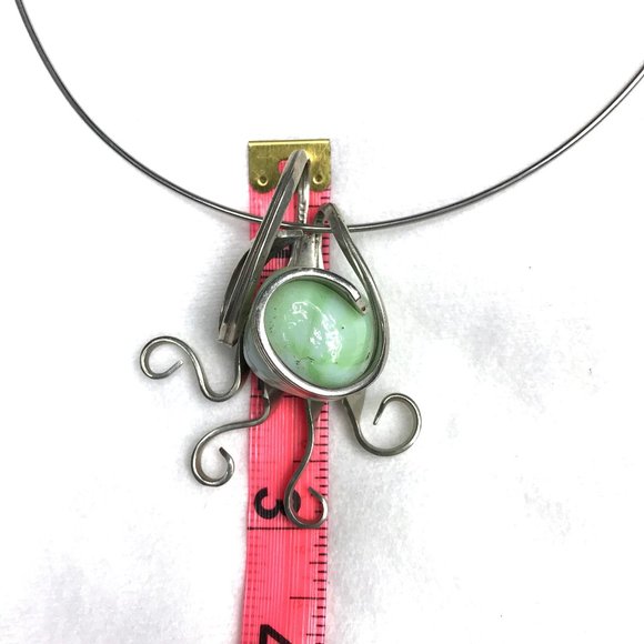 Silver plated octopus hand made necklace Gorgeous - Picture 6 of 12